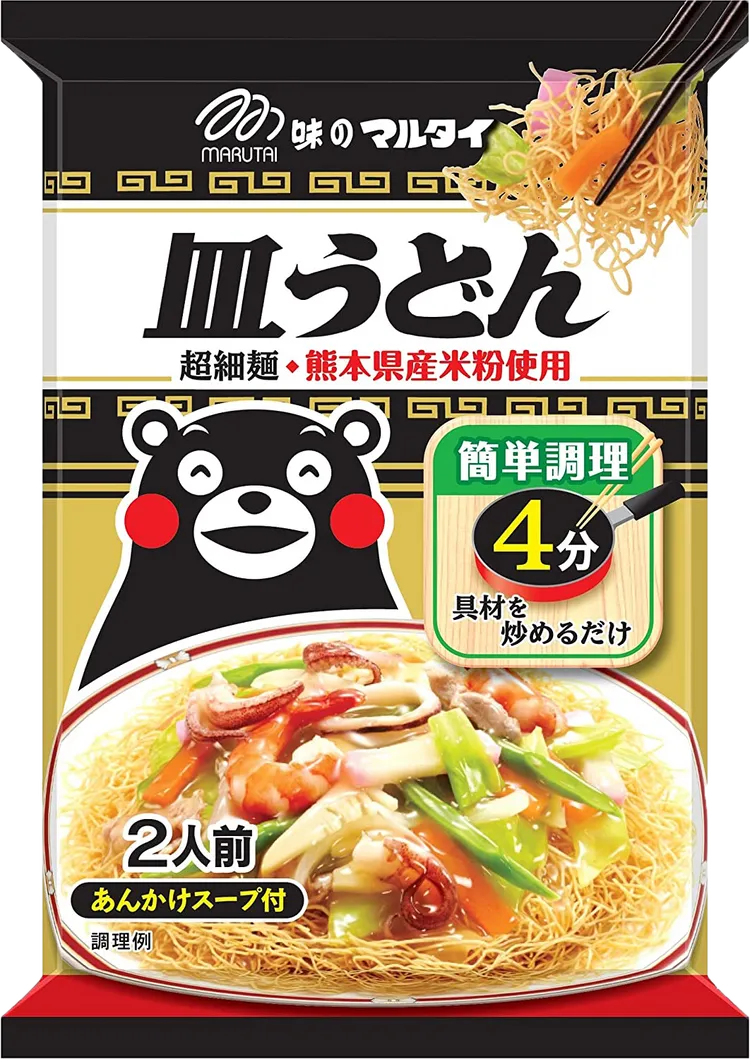 丸太熊本熊超細脆麵，售價119元。業者提供