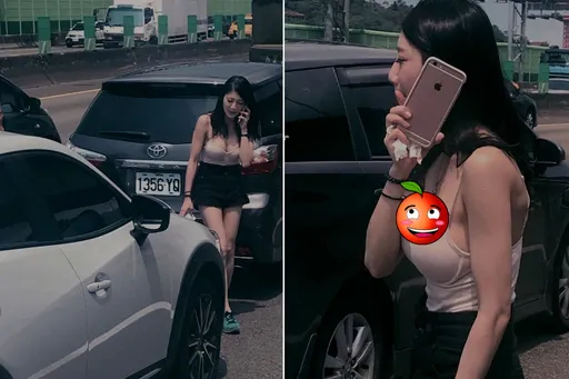 網籲碰上車禍要心平氣和 眾人讚:「逢胸化吉」!抱緊處理