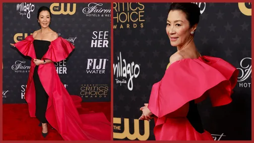 「老娘」不管什麼多重宇宙! 楊紫瓊紅毯穿什麼都好看