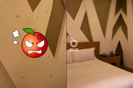 入住旅館驚見牆壁黏Nu Bra!正妹春節怨汽旅超敗興 網諷:是打砲戀館|影片