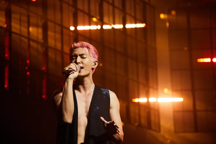 炎亞綸自爆開唱差點昏倒。華貴提供