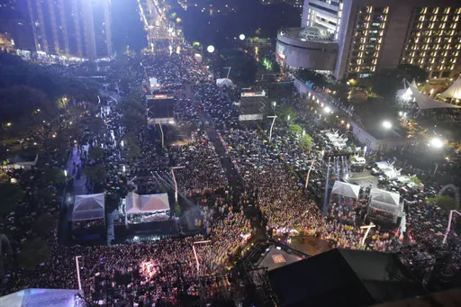 台北跨年|12萬人衝現場迎新年 上任首次倒數!蔣萬安:緊張又興奮