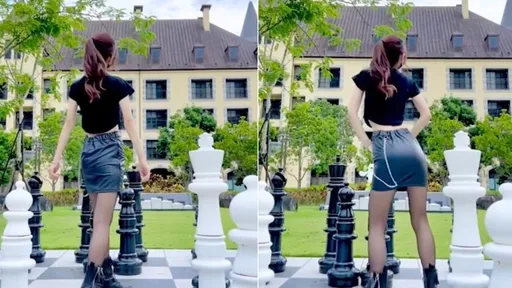 西洋棋盤不該存在的俏皮公主 扭到騎士好想征服她