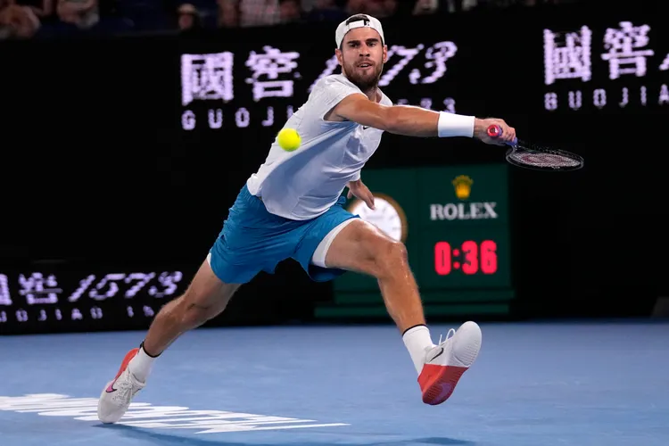 卡察諾夫今獲勝晉級。美聯社