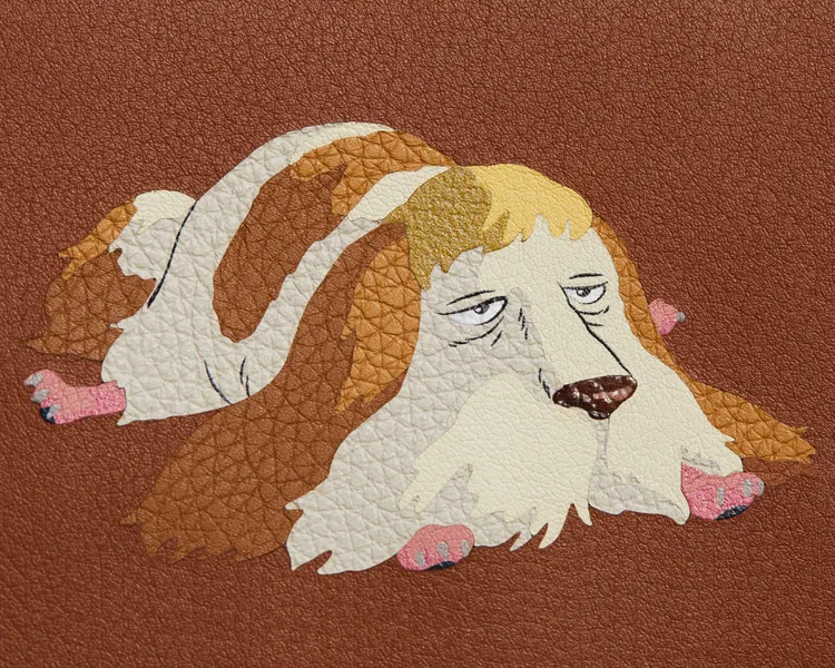 LOEWE x《霍爾的移動城堡》系列商品細節圖案。品牌提供