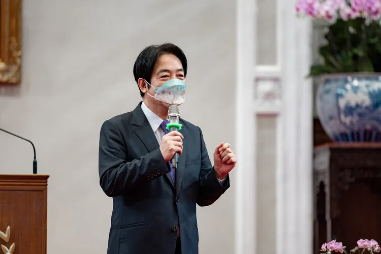 副總統賴清德今正式就任民進黨主席。翻攝賴清德臉書