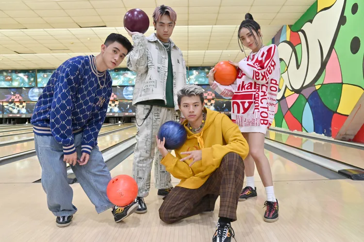 男團「B.T.O.D」，近期找來同門「師妹」梁舒涵嗨唱《要不要約一下》。寬寬整合行銷提供