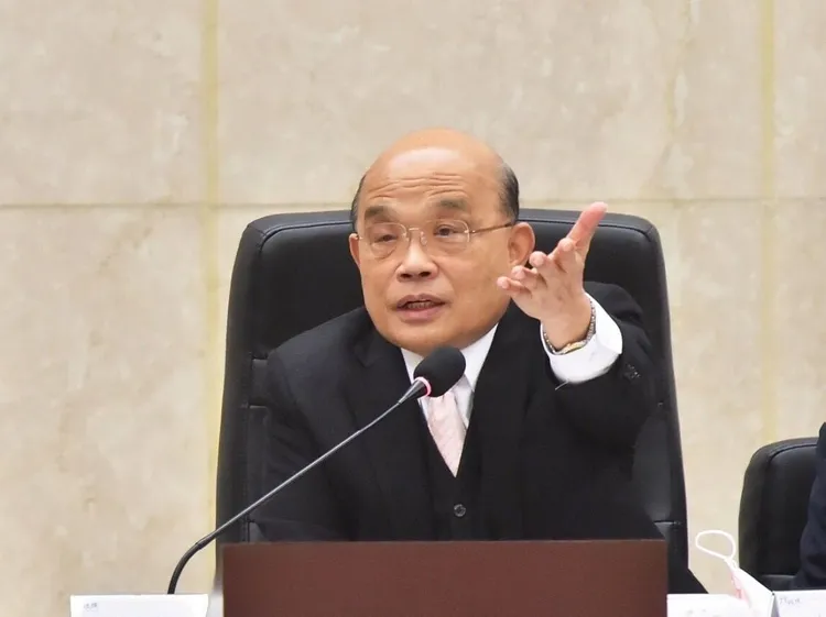 行政院長蘇貞昌。行政院提供