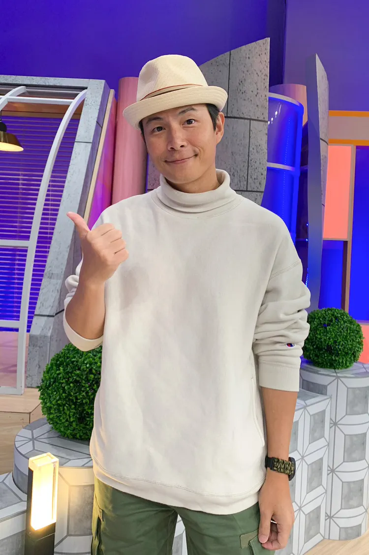 孫協志情感豐沛。衛視中文台提供