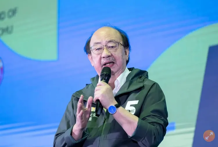 柯建銘附和陳明通認為林智堅論文是冤案說法。翻攝自柯建銘臉書