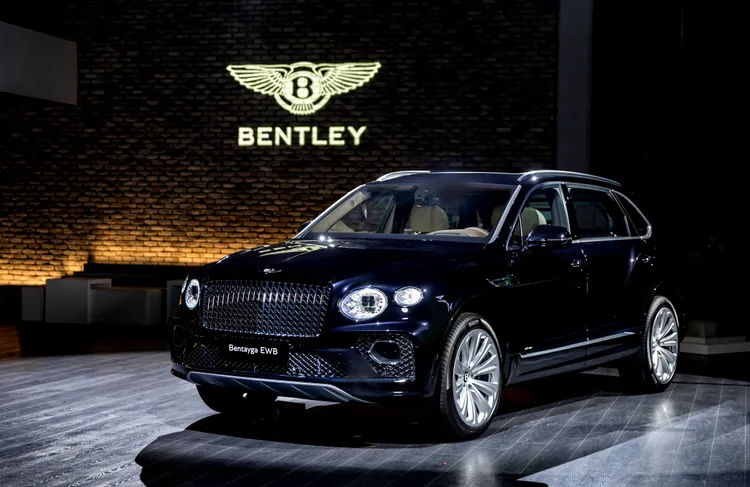 Bentayga EWB展現旗艦車款氣勢。業者提供