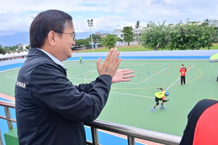 立委劉櫂豪視察台東偏鄉小學基本設施。劉櫂豪立委辦公室提供