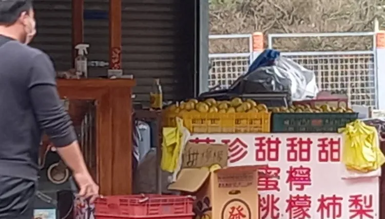 隔鄰發現上前驅趕，但猴王早先一步逃跑，李陳信得攝