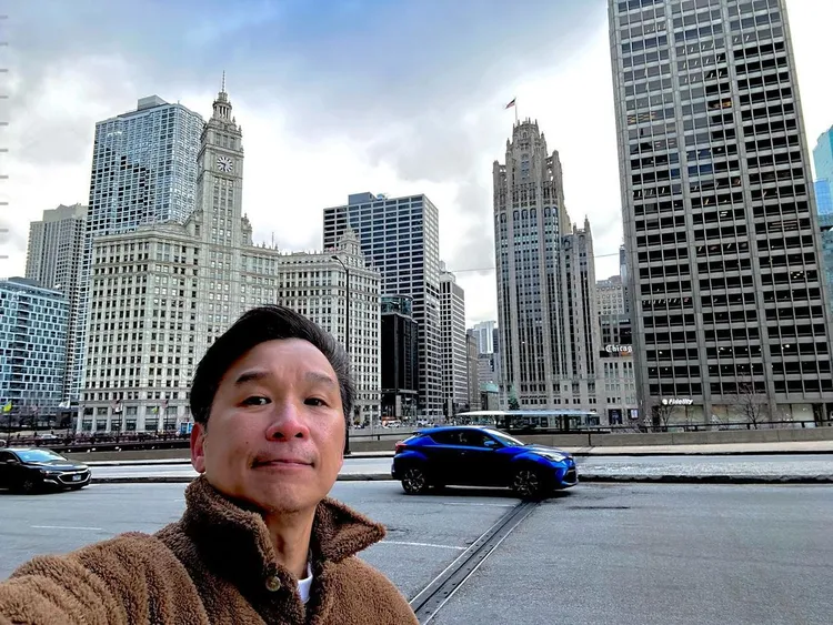 阿妹經紀人陳鎮川。翻攝taiwanisaac IG