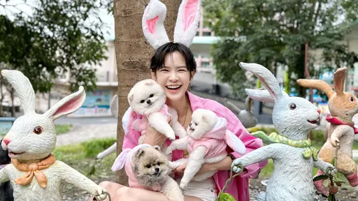 專訪|蔚葒縈化身嬌俏兔女郎 帶3寶踩點宜蘭追「幾米兔」