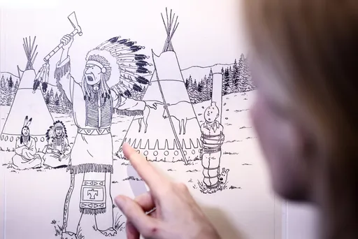 一頁黑白畫稿估有億元身價　「丁丁」可望刷新漫畫拍賣紀錄