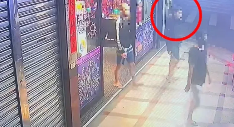 莊姓被害人遭強押至樹林。新莊警分局提供