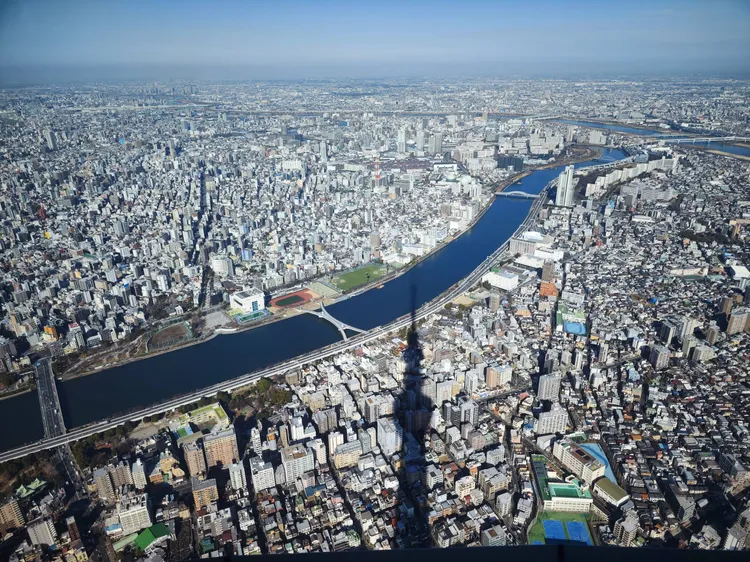 東京SKYTREE®晴空塔是初訪東京必去的地標景點。田欣雲攝