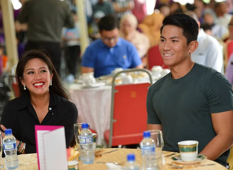 馬廷王子與姐姐艾絲瑪。翻攝borneobulletin IG