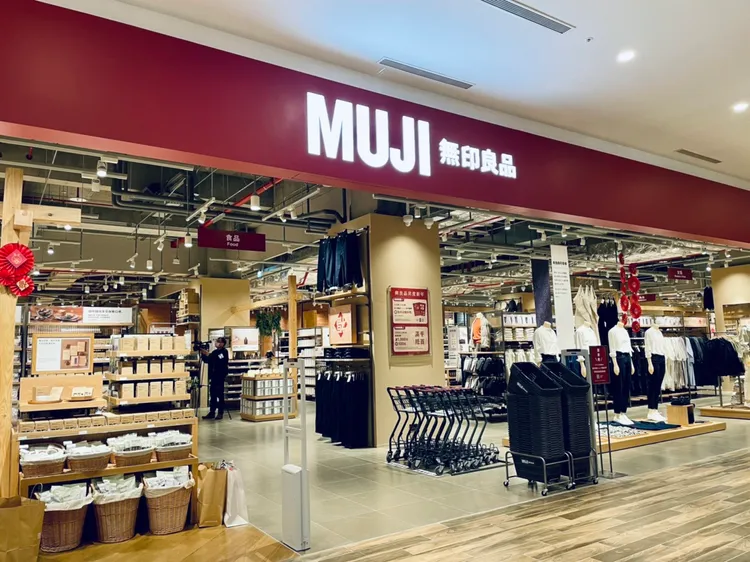 MUJI無印良品 LaLaport店賣場面積近500坪，為台中最大門市。曾仲葳攝