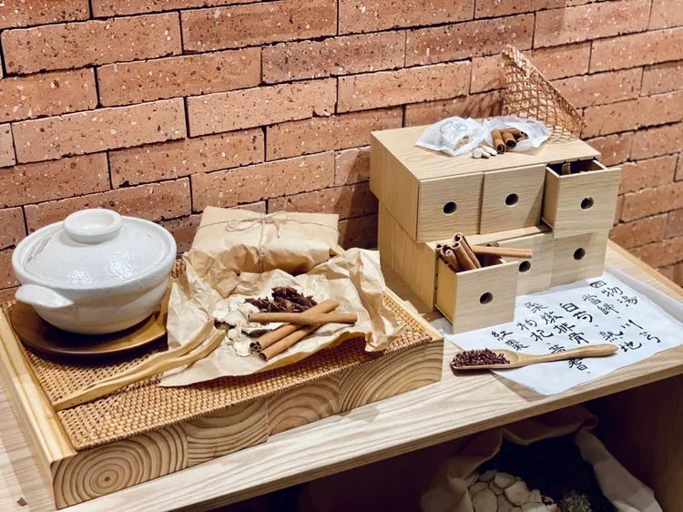 MUJI無印良品1/17至3/30邀請「立夫中醫藥博物館」舉行「中式香料13味」特展。曾仲葳攝