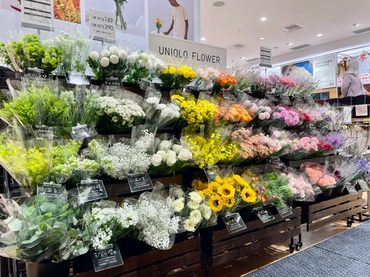 UNIQLO FLOWER首度前進中台灣。曾仲葳攝