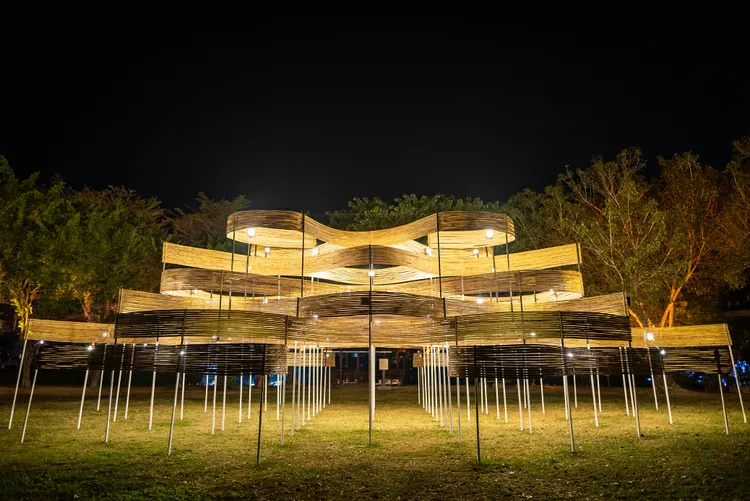 作品：無盡光在。文化局提供