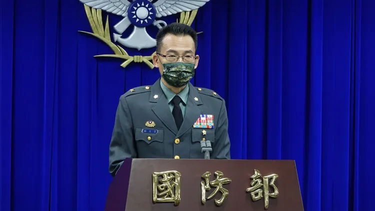 國防部作計室聯戰處長林文皇對於1年義務役是否將保護台積電，態度曖昧的說「不能說有或沒有」。莊宗達攝