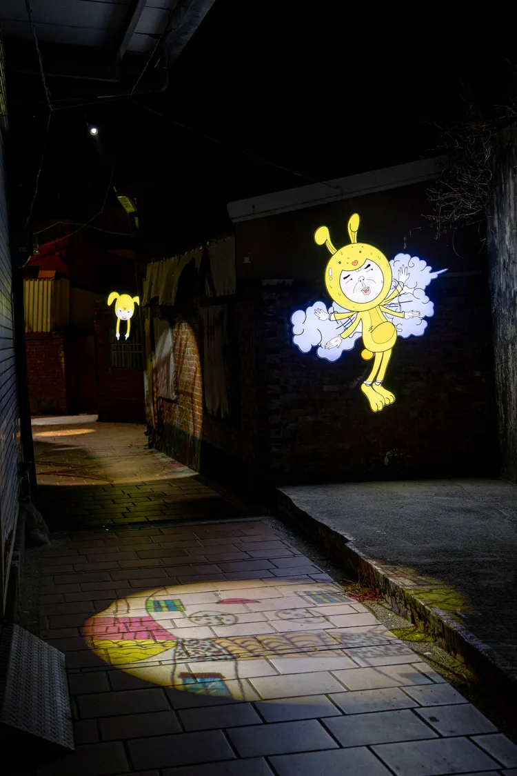 兔大叔造型多變，相當有趣。文化局提供