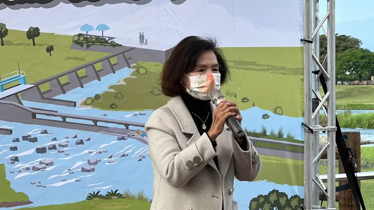 宜蘭縣長林姿妙。林泊志攝