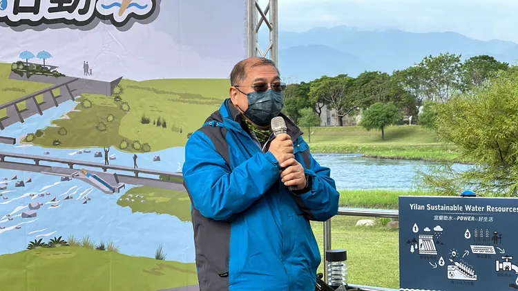 台電蘭陽發電廠廠長吳正隆。林泊志攝