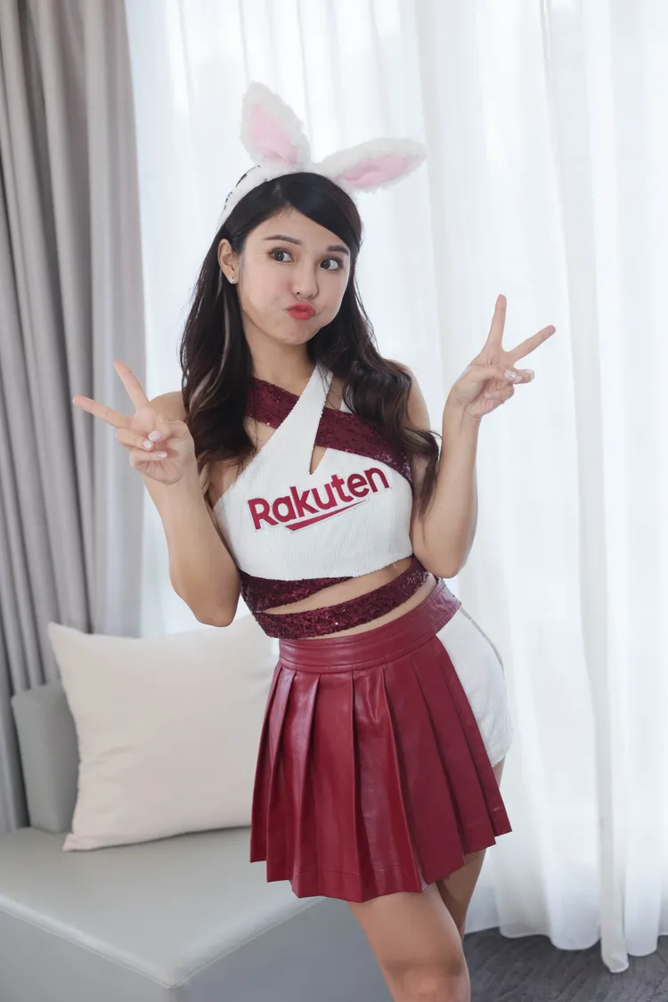 琳妲活潑搞怪，是名符其實的樂天女孩。彭欣偉攝