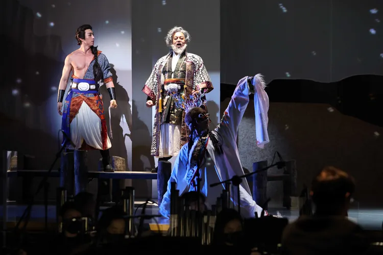 歌手黃大煒首度挑戰歷史音樂劇。全民大劇團提供