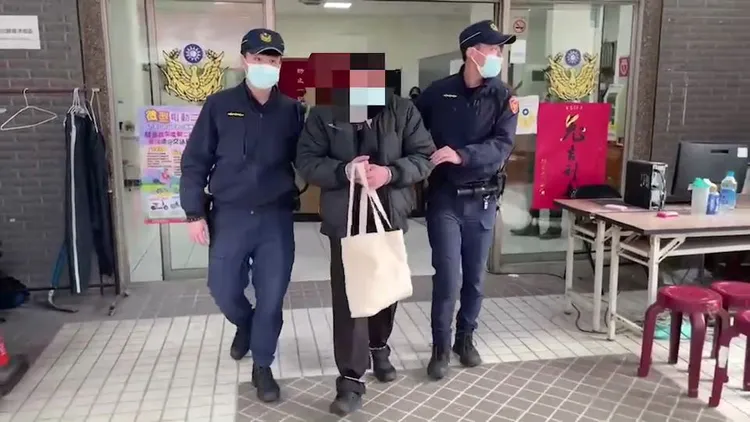 警方將陳男移送。蘆洲警分局提供