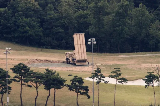 來路不明無人機飛近美軍駐韓薩德基地 遭電波干擾墜落