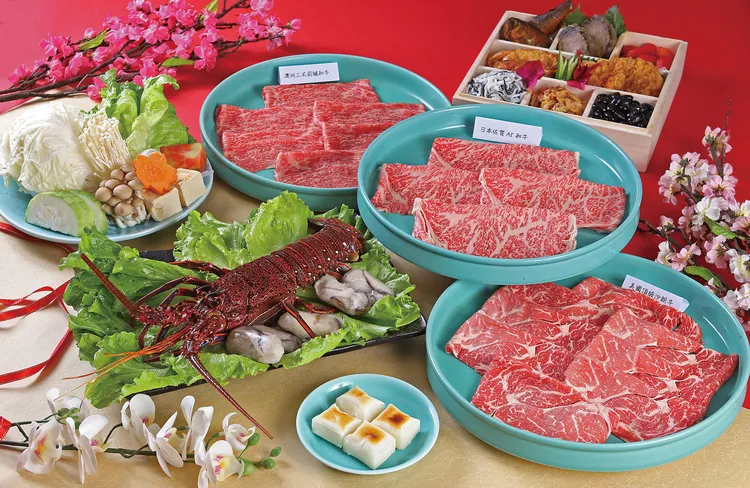 禪日本料理 日式頂級海陸鍋+日式經典冷盤，原價1萬1300元，特價8450元1/20前贈黑毛豬肉皿，價值700元。業者提供