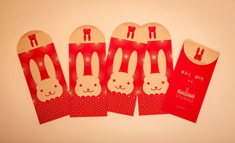 今年是金兔年。翻攝自總統府發言人粉專