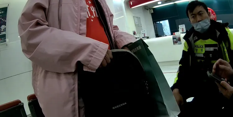 警方到場勸說實際案例。警方提供