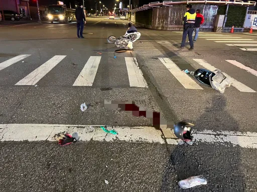 深夜路口未減速　機車遭撞飛！桃園女騎士傷重不治