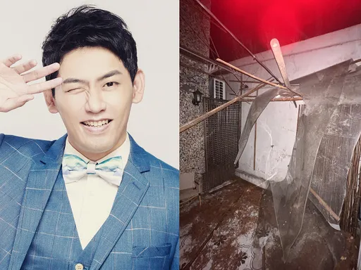 慘!男星開工房子竟成廢墟 見全毀慘況傻眼