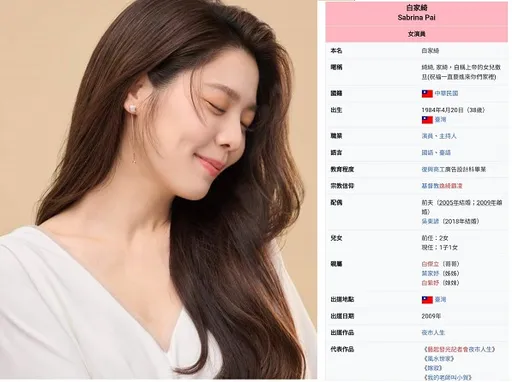 白家绮脸书涌万则负评:滚出娱乐圈 维基遭恶搞「上帝的女儿撒旦」