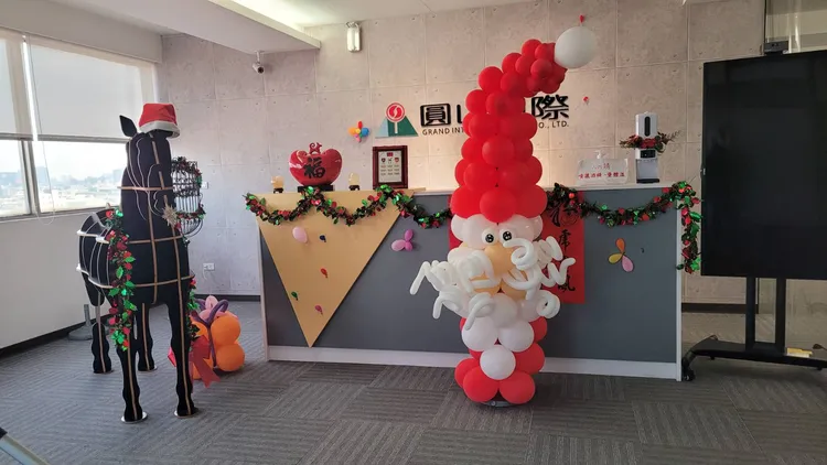 楊志強的圓山國際開發公司今照常運作。劉榮輝攝