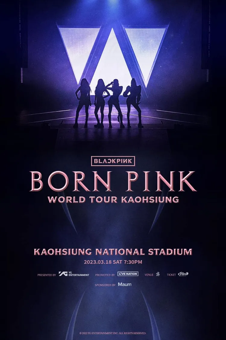 3月18日韓國人氣女團BLACKPINK在世運主場館。取自史哲臉書