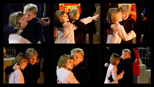 可愛10連拍!摩納哥王室龍鳳胎「玩火」 調皮抱抱、跳舞、談笑超有愛