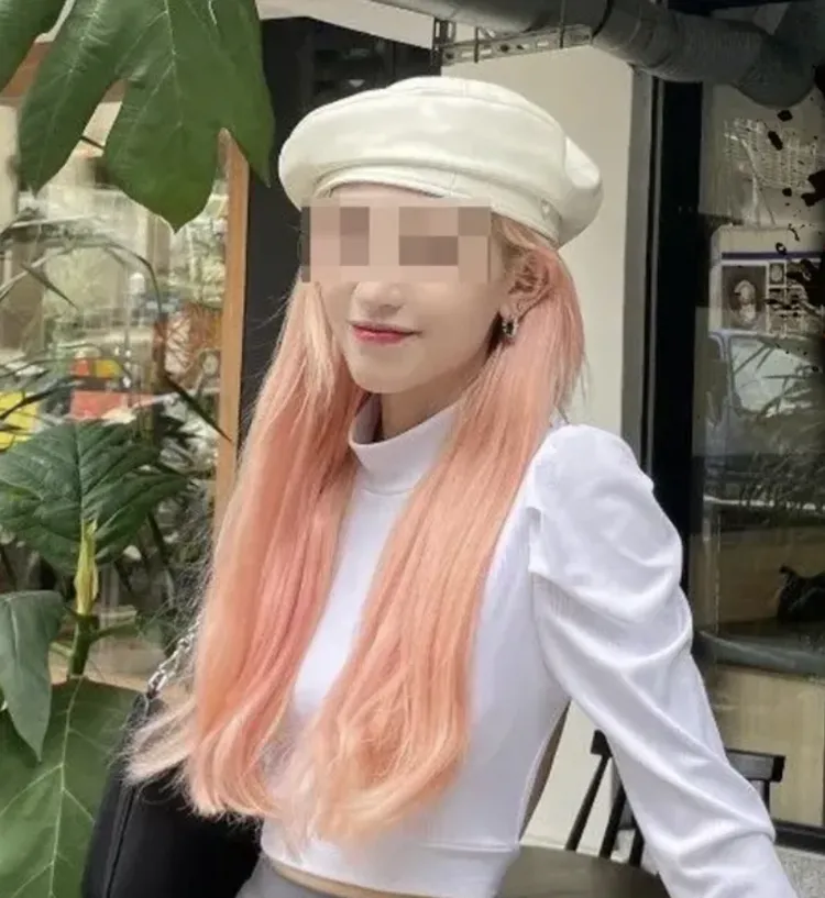 外型姣好的蔡女遭陳男勒斃。翻攝蔡女臉書