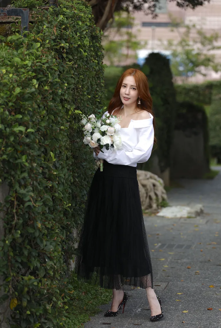 愛雅打算年底辦婚宴。陳明中攝