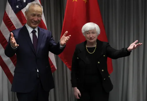 與劉鶴會談 葉倫:美中迫切需要交流經濟議題