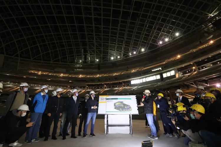 蔣萬安重申，一切符合規定才會給予使用執照。鄭孟晃攝