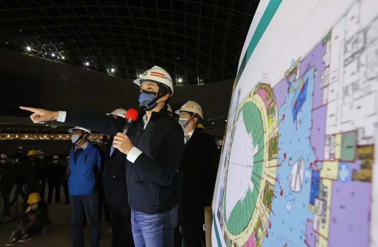 蔣萬安表示，確保球員安全最重要。鄭孟晃攝