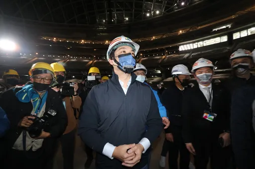 座椅顏色、角度都不及格！　蔣萬安：大巨蛋就是要以球賽為主